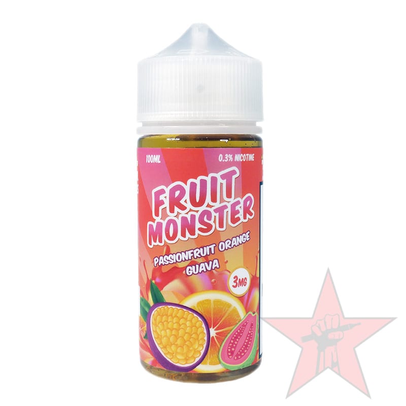 Fruit Monster Passionfruit Orange Guava E-Liquid - Vape Juice